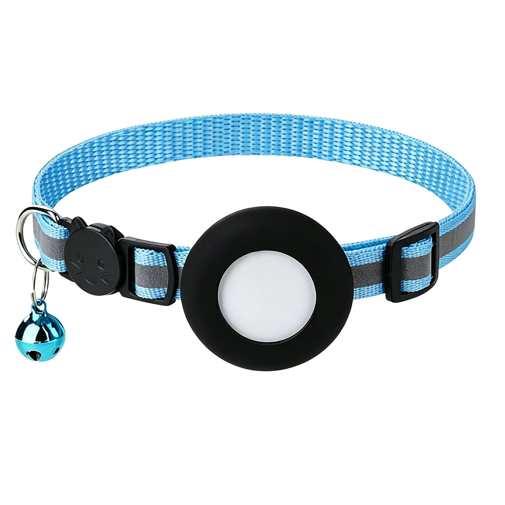 Design réfléchissant du collier chat pour plus de visibilité