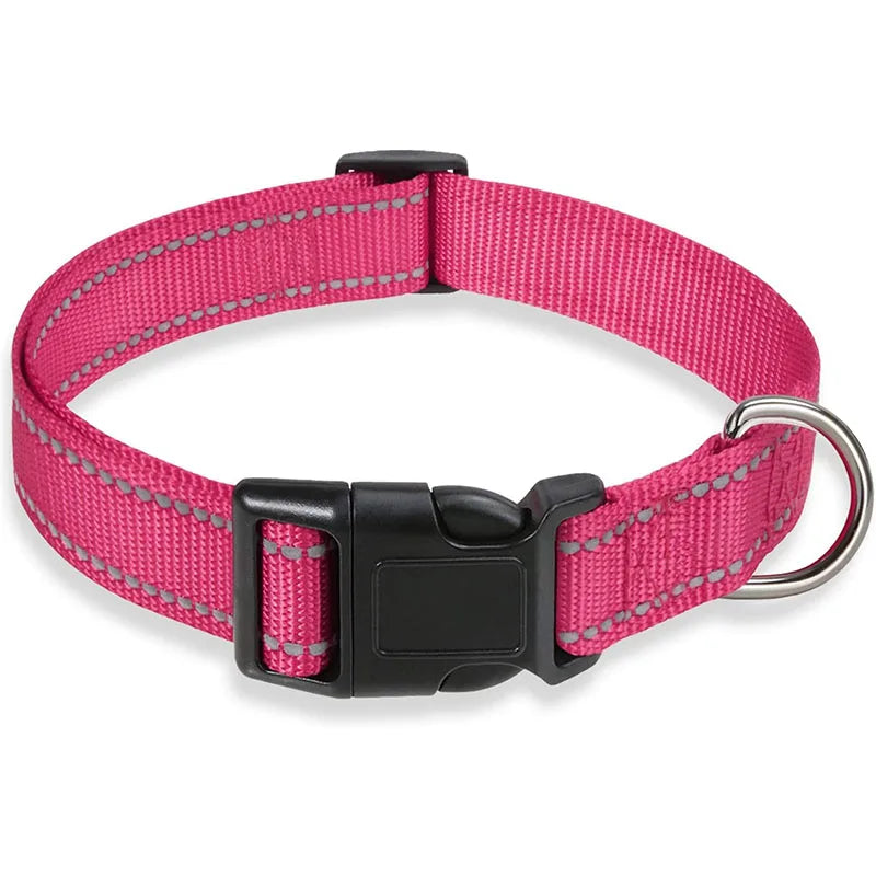 Boucle de fermeture clip du collier réfléchissant pour chien